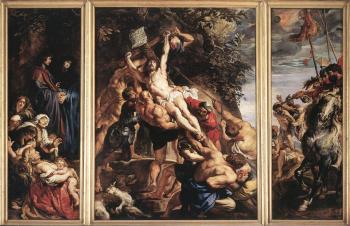 Peter Paul Rubens : Raising of the Cross